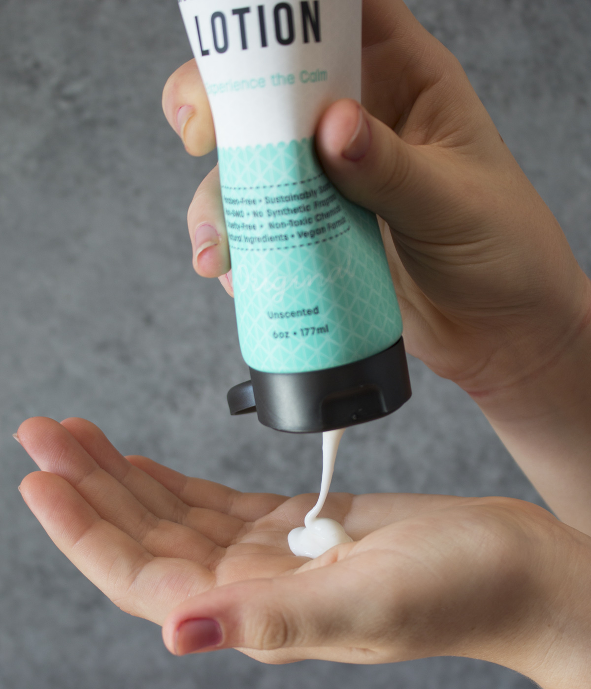 Squeezing Lotion Into Hand_cropped